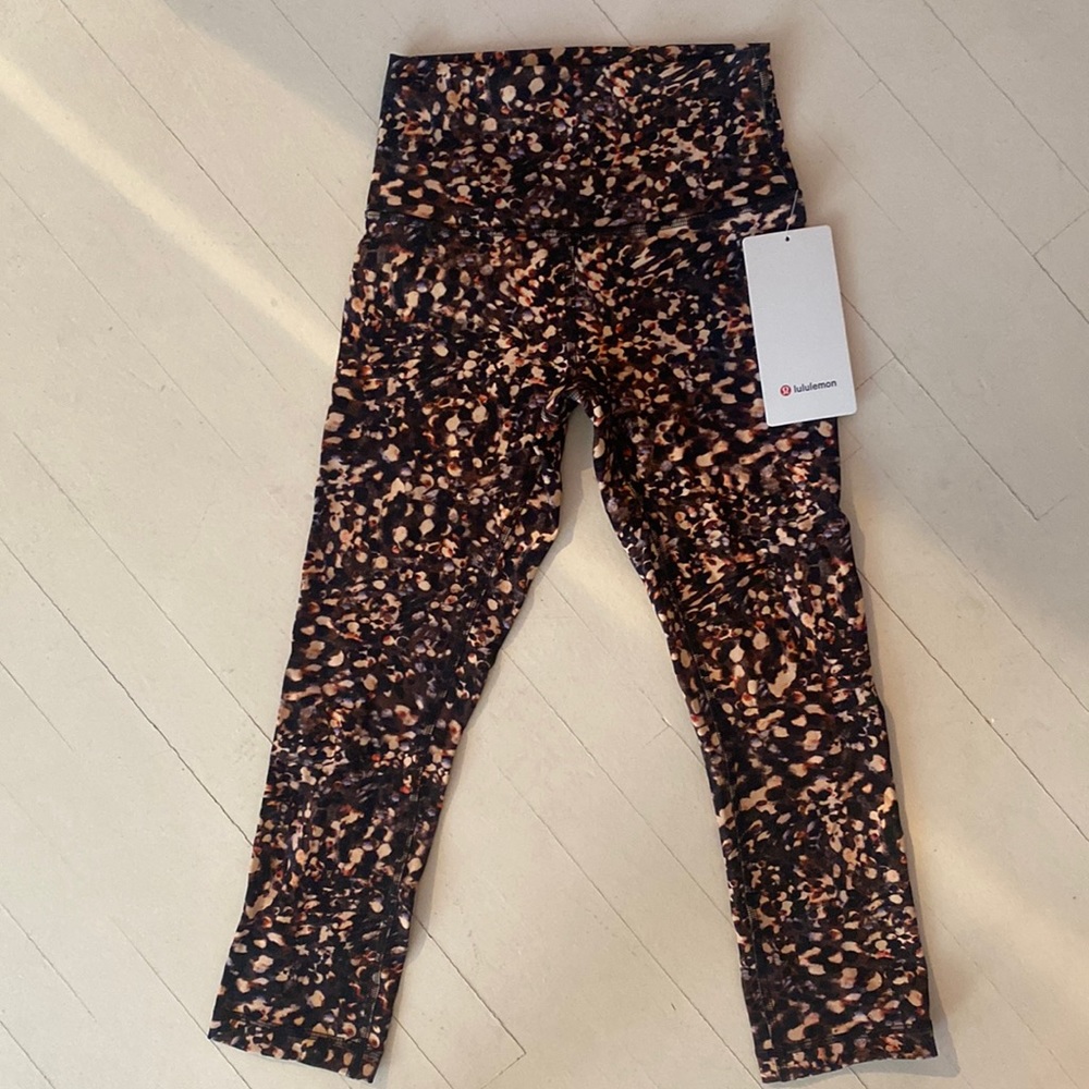 Lululemon Wunder Train HR Crop 21” Leggings